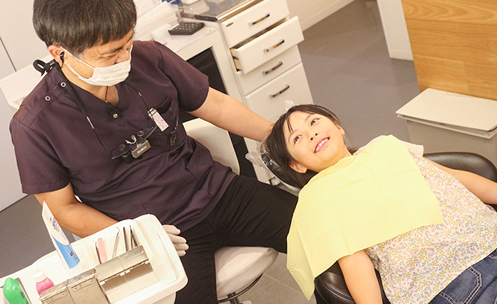 お子さまの治療イメージ